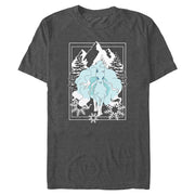 Men's All Ninetales Winter Scene Short Sleeve T-Shirt