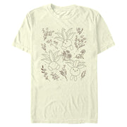 Men's Forest Flowers Short Sleeve T-Shirt