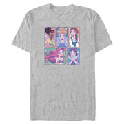 Men's Princess Panels Short Sleeve T-Shirt