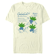 Men's Oddish Pokemon Study Short Sleeve T-Shirt