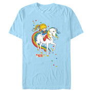 Men's RAINBOW BRITE AND STARLITE Short Sleeve T-Shirt