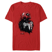 Men's Spiderman Transform Venom Short Sleeve T-Shirt