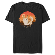 Men's Fluffy Sunset Short Sleeve T-Shirt