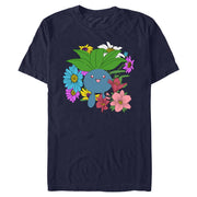 Men's Oddish Flowers Short Sleeve T-Shirt