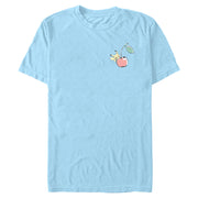 Men's Chibi Pikachi Cherry Short Sleeve T-Shirt