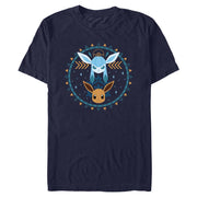 Men's Evee Glaceon Circle Short Sleeve T-Shirt