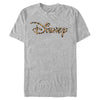 Men's Disney Logo Leopard Fill Short Sleeve T-Shirt