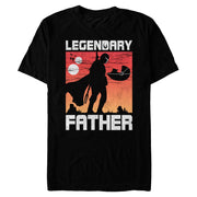 Men's Legendary Father Short Sleeve T-Shirt