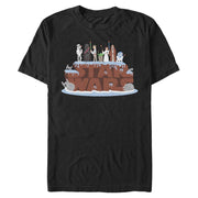 Men's Birthday Cake Short Sleeve T-Shirt