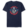 Men's Happy Mando Birthday Short Sleeve T-Shirt