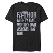 Men's FaThor Worthy Astonishing Short Sleeve T-Shirt