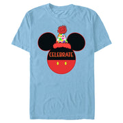 Men's Mickey Ears Celebrate Short Sleeve T-Shirt