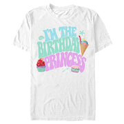 Men's Cupcake Princess Ariel Short Sleeve T-Shirt