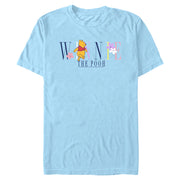 Men's Pooh Daisy Short Sleeve T-Shirt