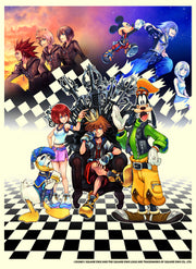 Men's Kingdom Hearts 1.5 Box Art  Adult T-Shirt