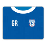 Cardiff City FC Shirt Crest Mouse Mat