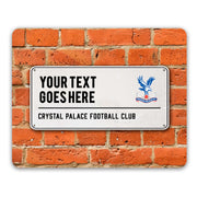 Crystal Palace FC Street Sign Mouse Mat