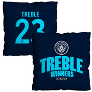 Manchester City Treble Winners 18" Back of Shirt Cushion