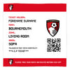 Bournemouth Ticket Fleece Blanket