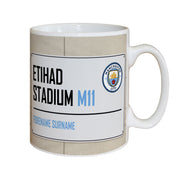 Manchester City FC Street Sign Mug