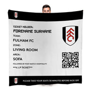 Swansea City AFC FD Ticket Fleece Blanket