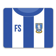 Sheffield Wednesday FC Shirt Crest Mouse Mat