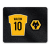 Wolves Back of Shirt Mouse Mat