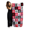 Stoke City Chequered Beach Towel