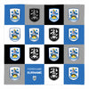 Huddersfield Town Chequered Fleece Blanket