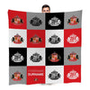 Sunderland AFC Chequered Fleece Blanket