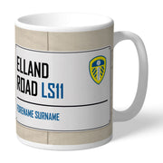 Leeds United FC Street Sign Mug