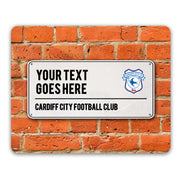 Cardiff City FC Street Sign Mouse Mat