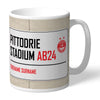 Aberdeen FC Street Sign Mug