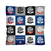 Bolton Wanderers Chequered 18" Cushion