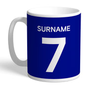 Chelsea FC Back of Shirt Mug