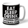 Swansea City AFC Eat Sleep Drink Mug