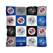 Reading FC Chequered 18" Cushion