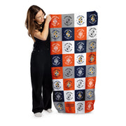 Luton Town Chequered Beach Towel