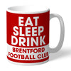 Brentford FC Eat Sleep Drink Mug