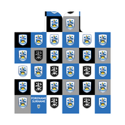 Huddersfield Town Adult Hooded Fleece Blanket