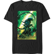 Men's Xenomorph Green Storm Short Sleeve T-Shirt