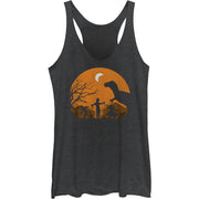 Junior's Haunt Edward Scissorhands Racerback Tank Top