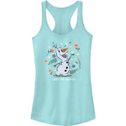 Junior's Crazy For Summer Racerback Tank Top