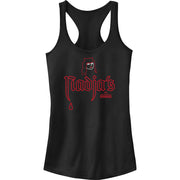 Junior's Nightclub Logo Racerback Tank Top