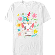 Men's Floral scatter Short Sleeve T-Shirt