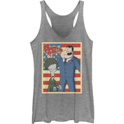 Junior's Enlisted Statist Racerback Tank Top