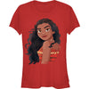 Junior's MOANA FACE Short Sleeve T-Shirt