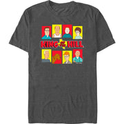 Men's KING OF THE HILL PORTRAITS Short Sleeve T-Shirt