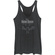 Junior's Bat Logo Racerback Tank Top