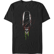 Men's Xenomorph Head Short Sleeve T-Shirt